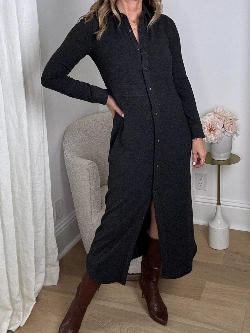 Faherty Legend Midi Sweater Dress
